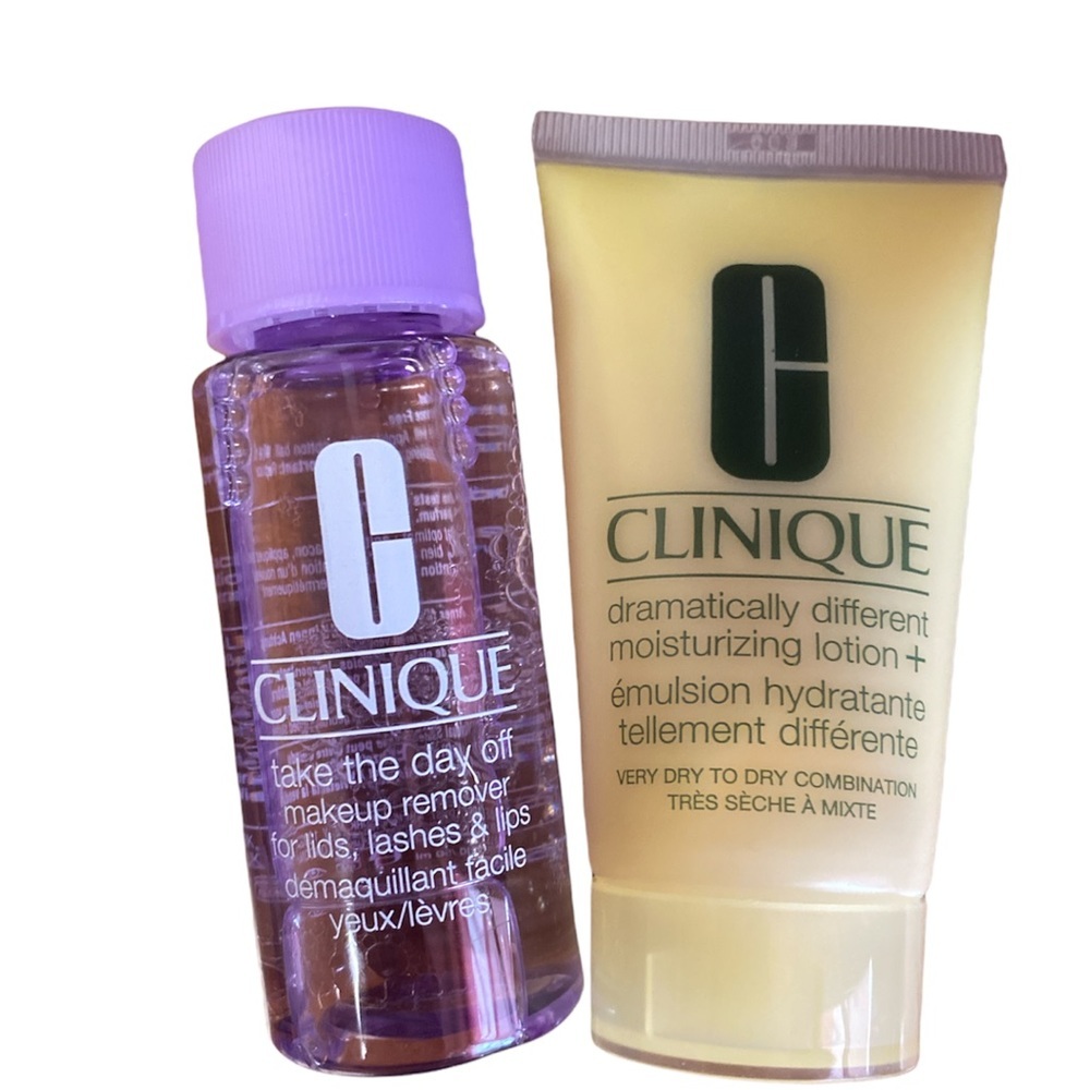 Clinique Bundle- Take the Day Off Makeup Remover & Moisturizing Lotion